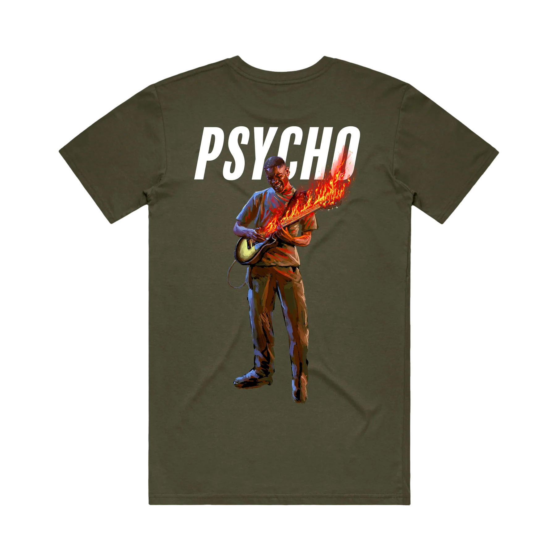 Psycho In The Fire Tee