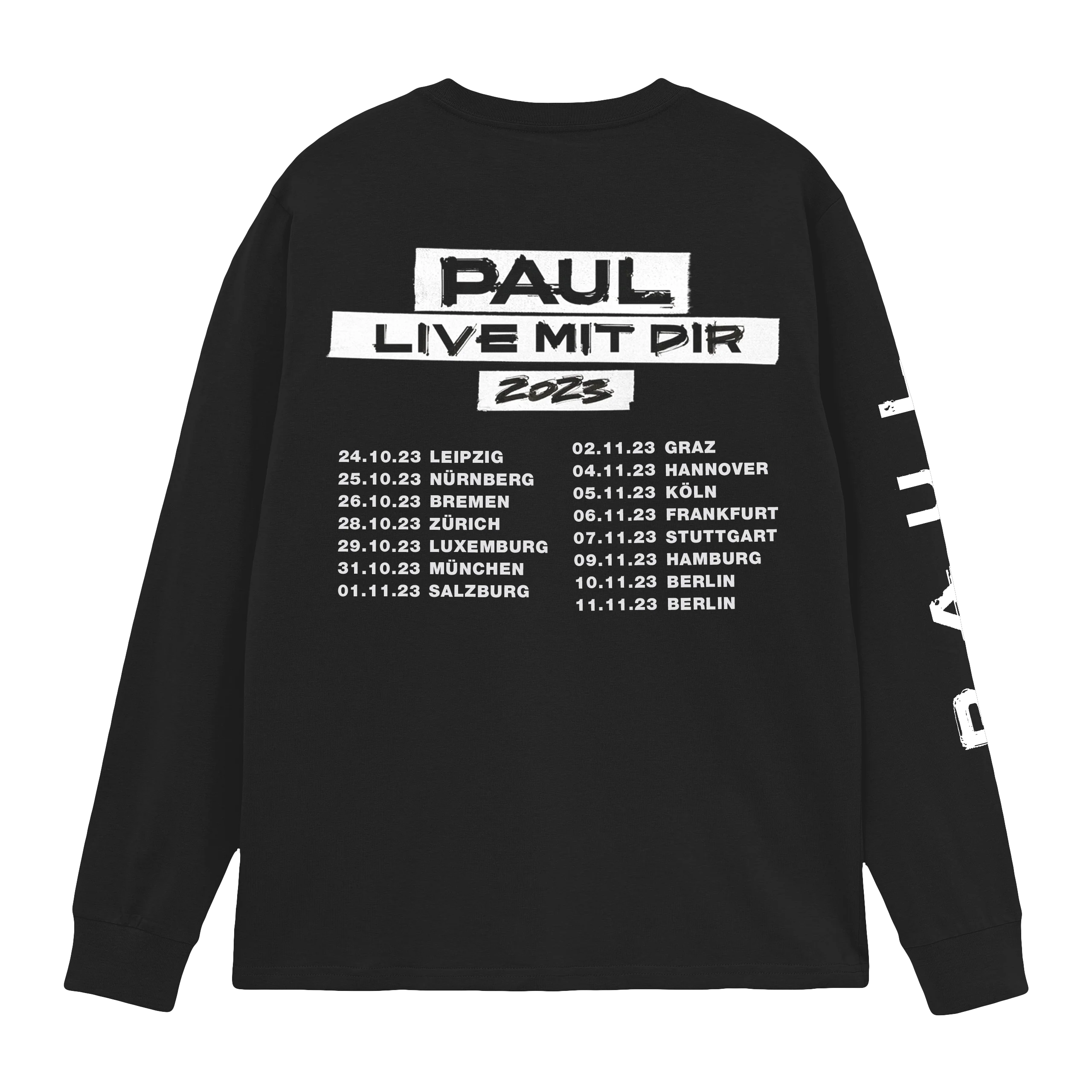 Paul Tour 2023 Longsleeve - Image 2