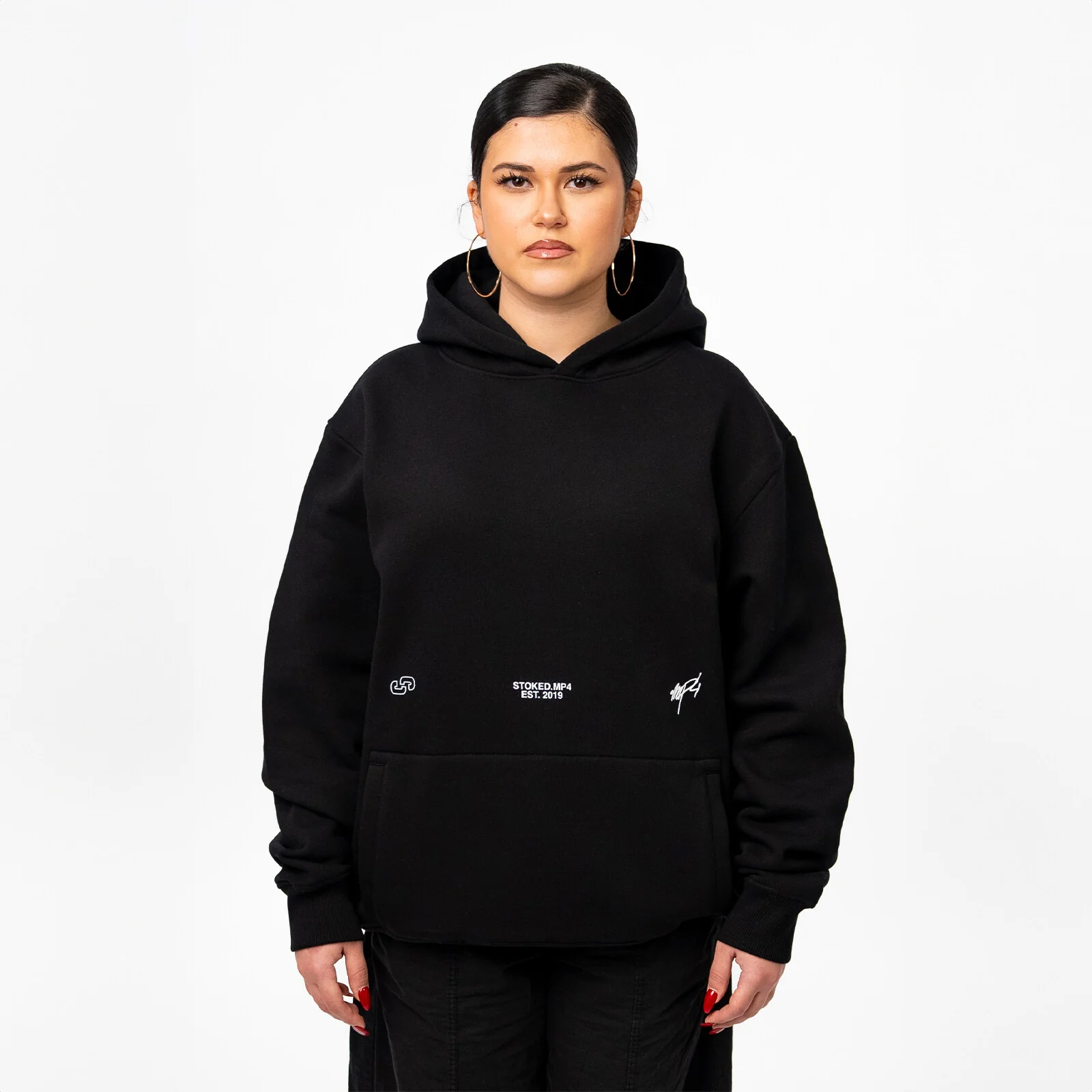 Basic Hoodie Black - Image 2